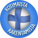 Kotimaista rakentamista -logo